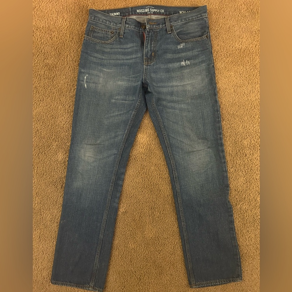 Mossimo skinny jeans 34x30